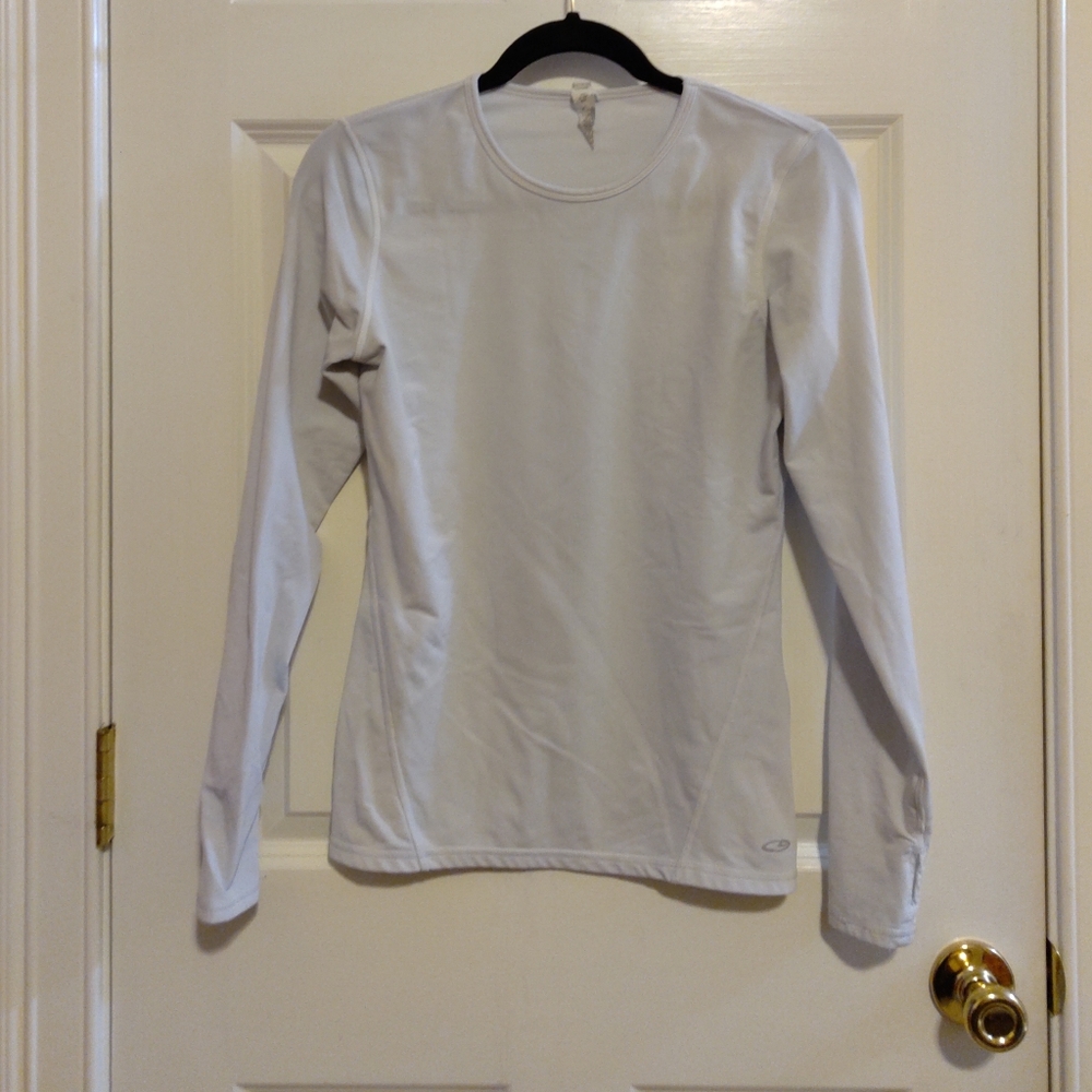 Champion Women's Dove Grey Duo Dry Active  Top  Size S
